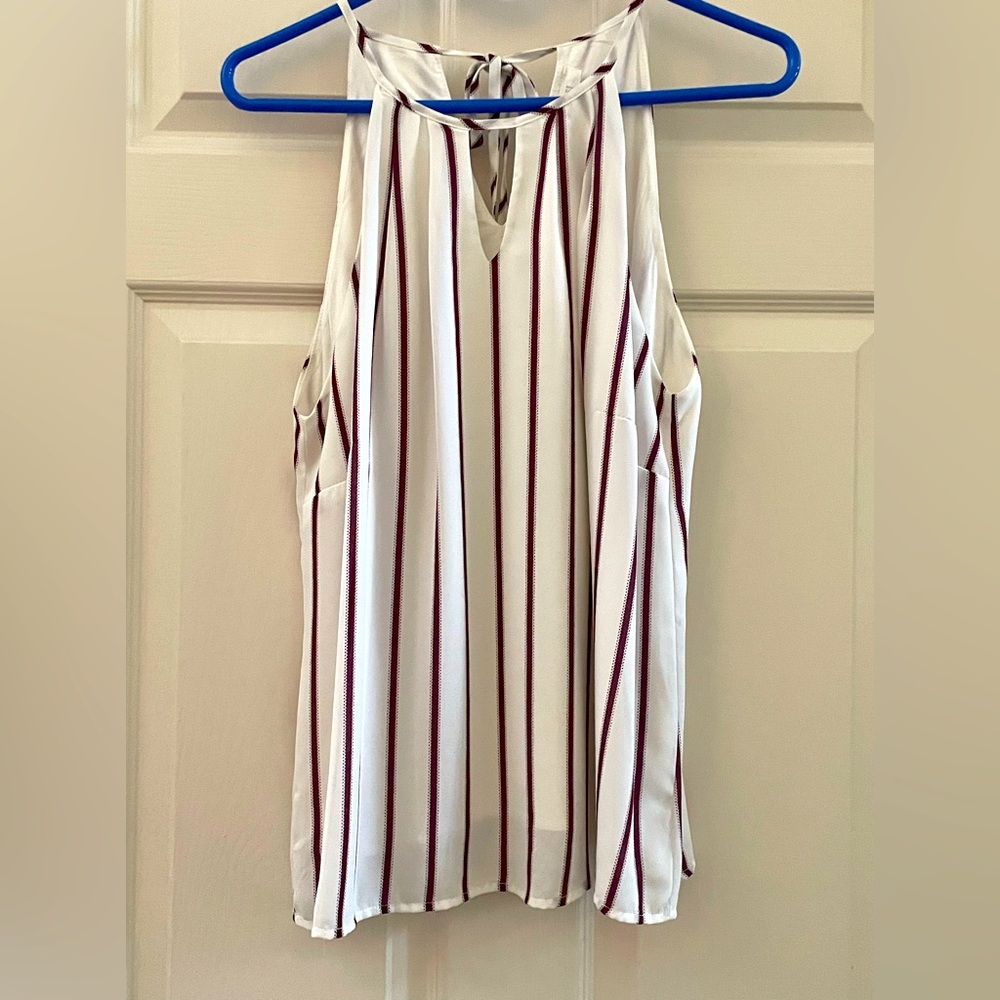 Small sleeveless blouse.